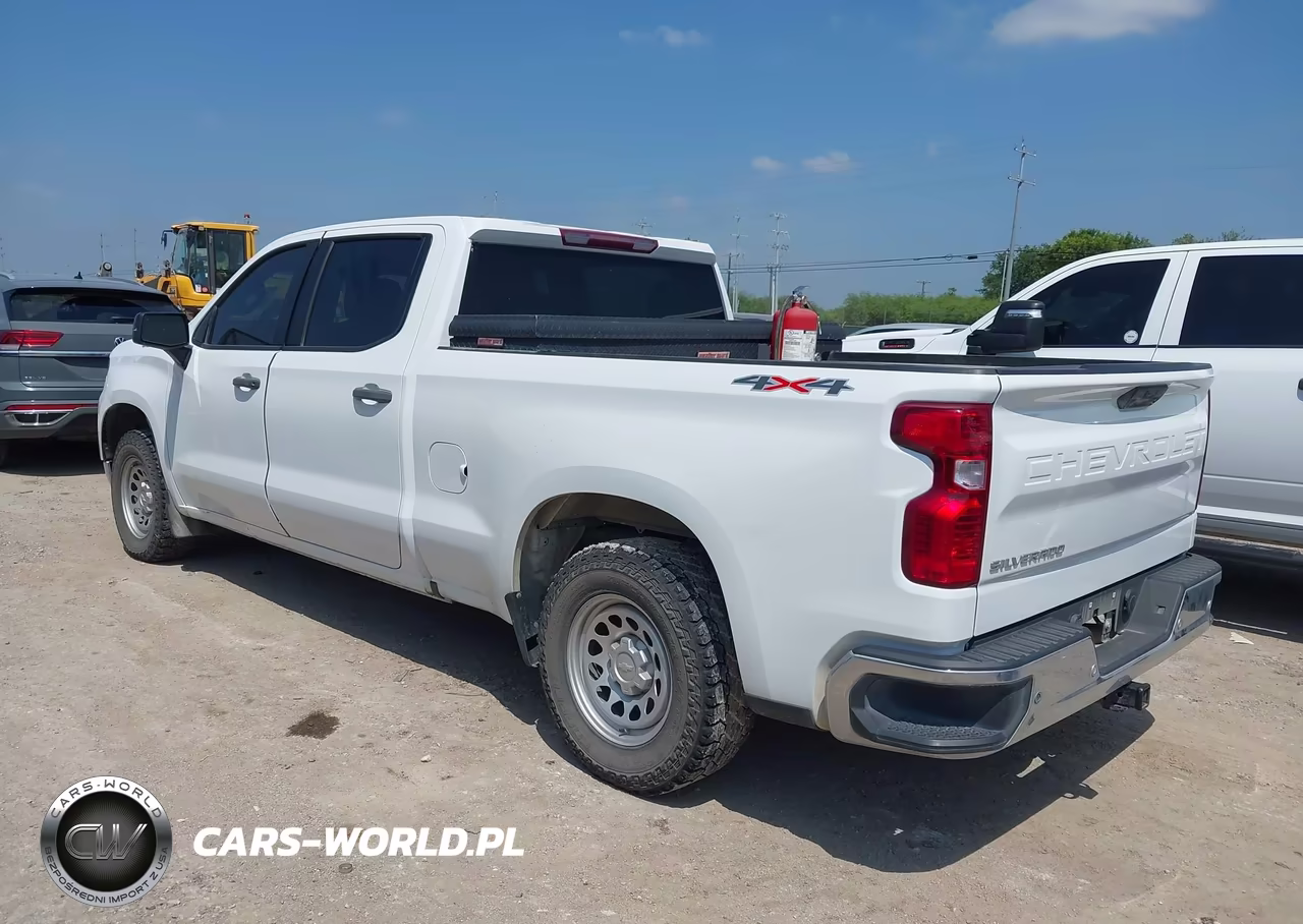 2023 Chevrolet Silverado 1500 4Wd Standard Bed Wt VIN:1GCPDAEK7PZ310722 - 3
