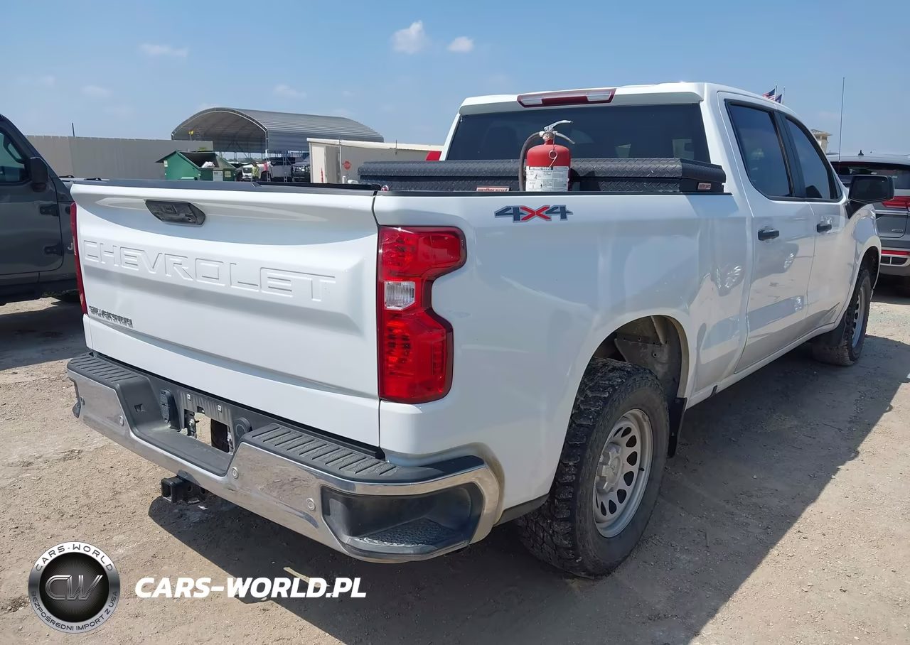 2023 Chevrolet Silverado 1500 4Wd Standard Bed Wt VIN:1GCPDAEK7PZ310722 - 4