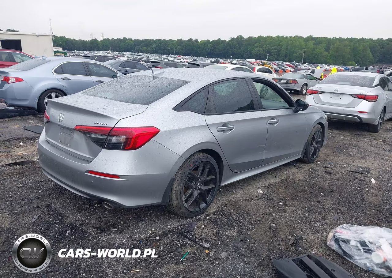 2023 Honda Civic Sport VIN:2HGFE2F57PH525932 - 4