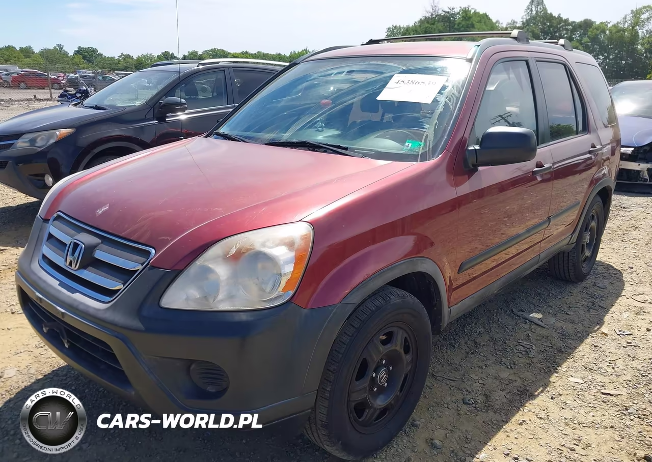 2005 Honda Cr-V Lx VIN:JHLRD78525C005956 - 2