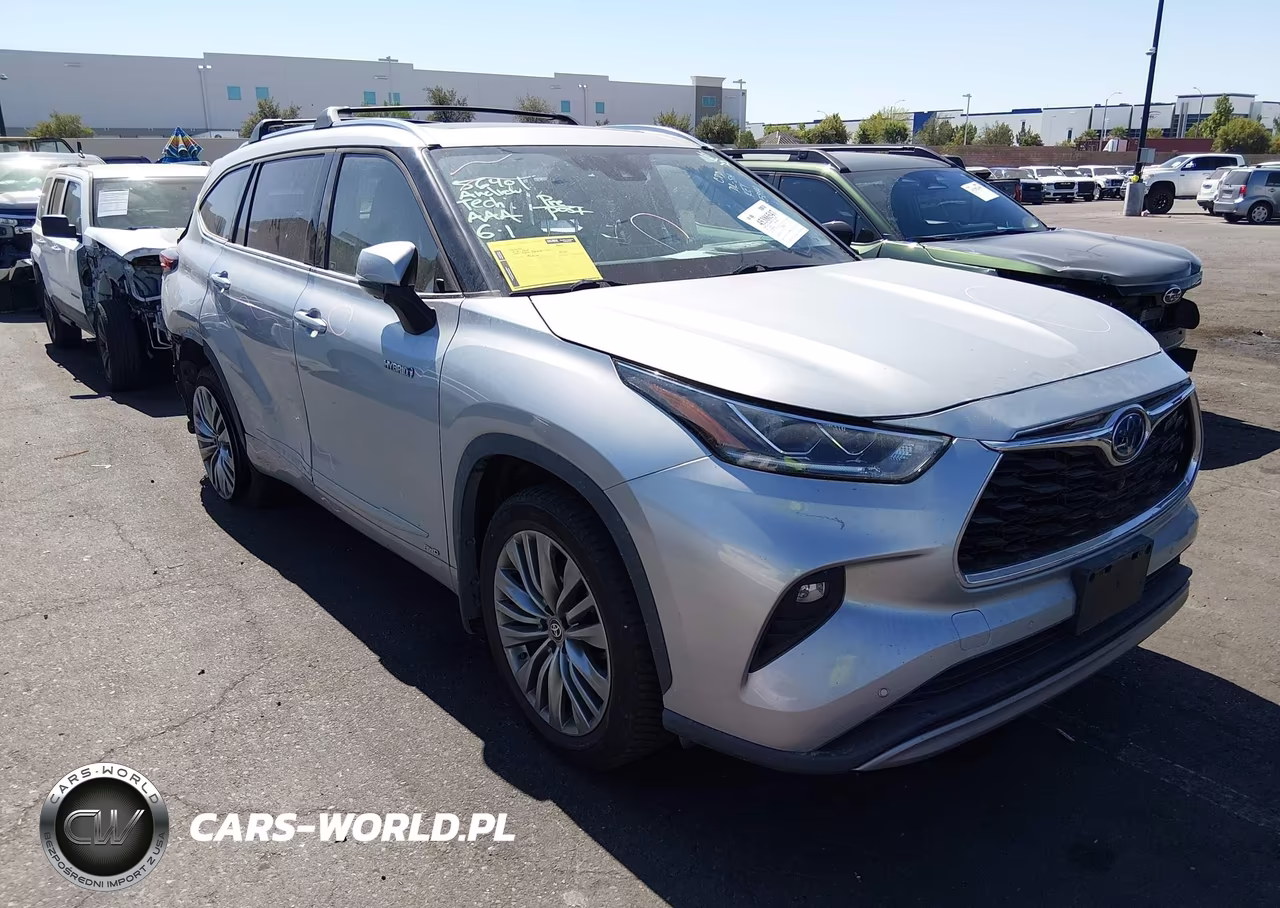 2021 Toyota Highlander Hybrid Platinum VIN:5TDEBRCH0MS065844 - 14