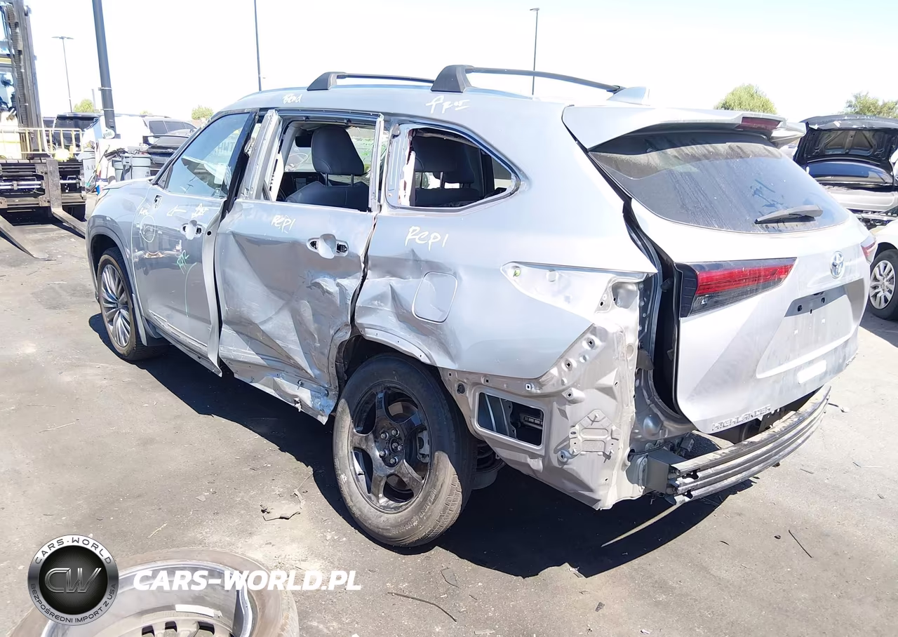2021 Toyota Highlander Hybrid Platinum VIN:5TDEBRCH0MS065844 - 3