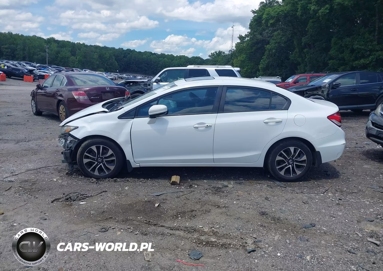 2015 Honda Civic Ex VIN:19XFB2F80FE042553 - 14