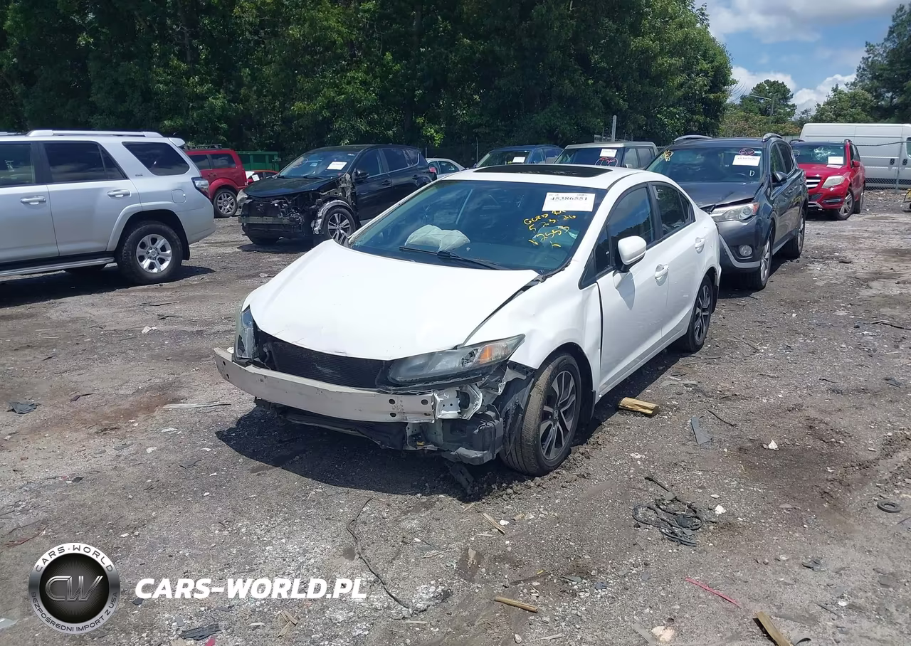 2015 Honda Civic Ex VIN:19XFB2F80FE042553 - 2
