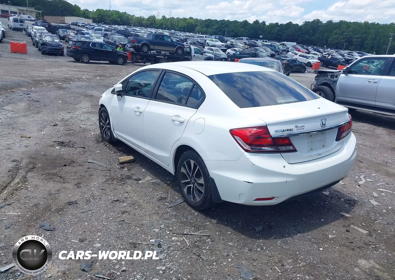 2015 Honda Civic Ex VIN:19XFB2F80FE042553 - 3