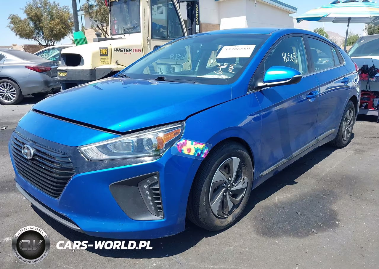 2017 Hyundai Ioniq Hybrid Sel VIN:KMHC75LC9HU057776 - 2