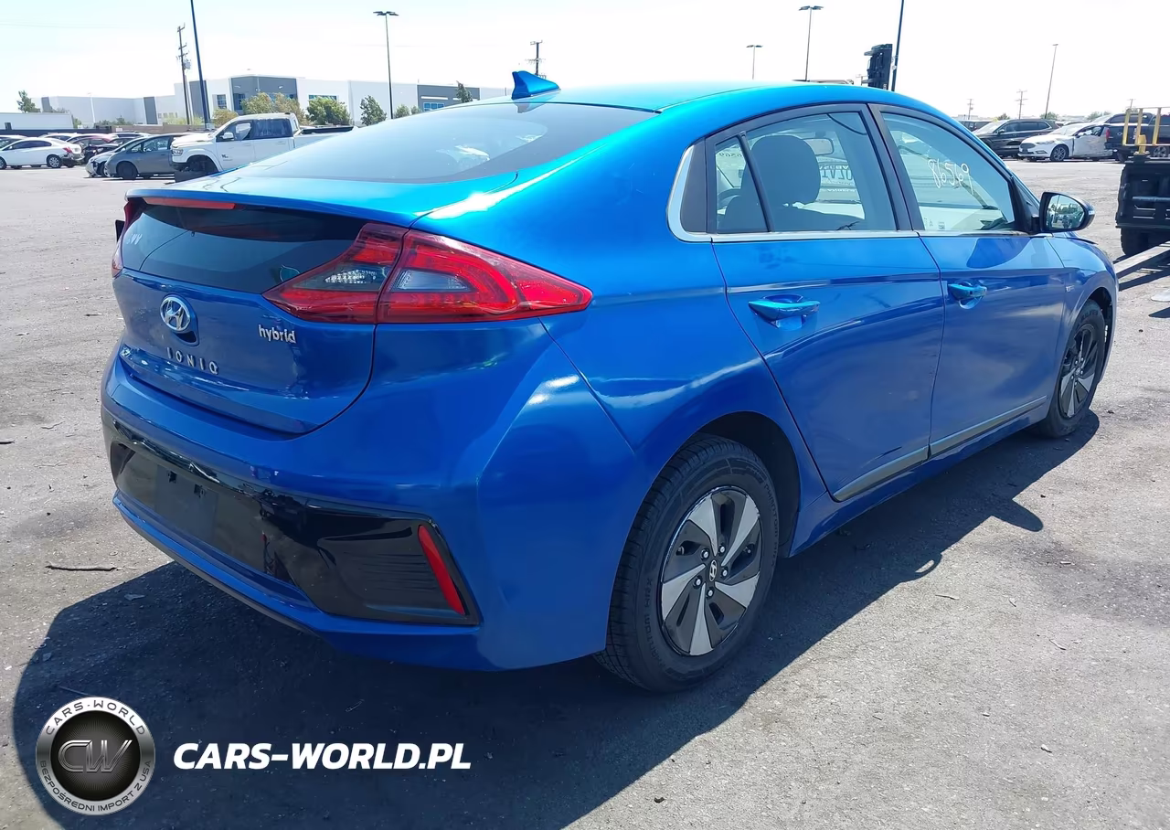 2017 Hyundai Ioniq Hybrid Sel VIN:KMHC75LC9HU057776 - 4