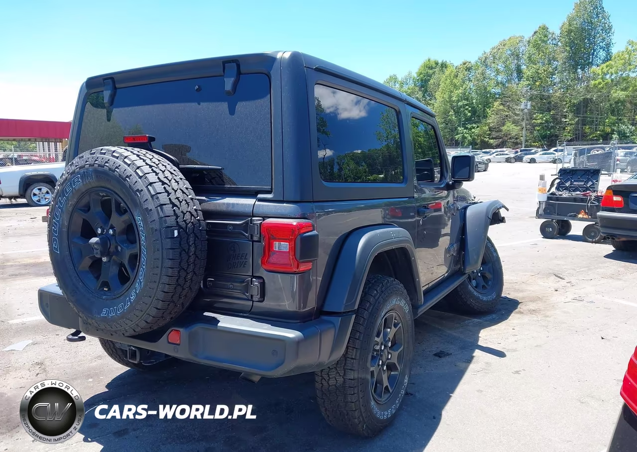 2021 Jeep Wrangler Willys 4X4 VIN:1C4GJXAN0MW722201 - 4