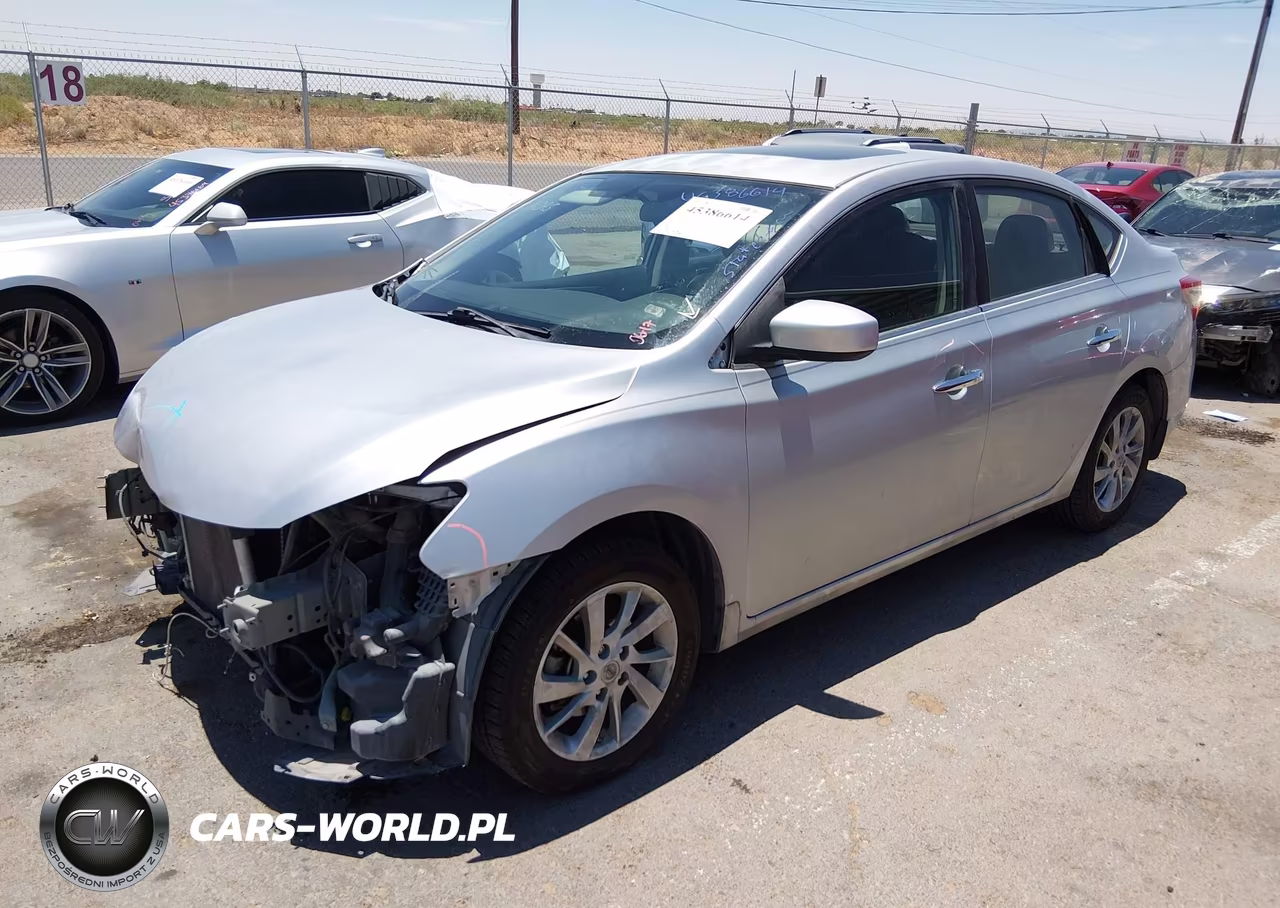2015 Nissan Sentra Sv VIN:3N1AB7APXFY299677 - 2