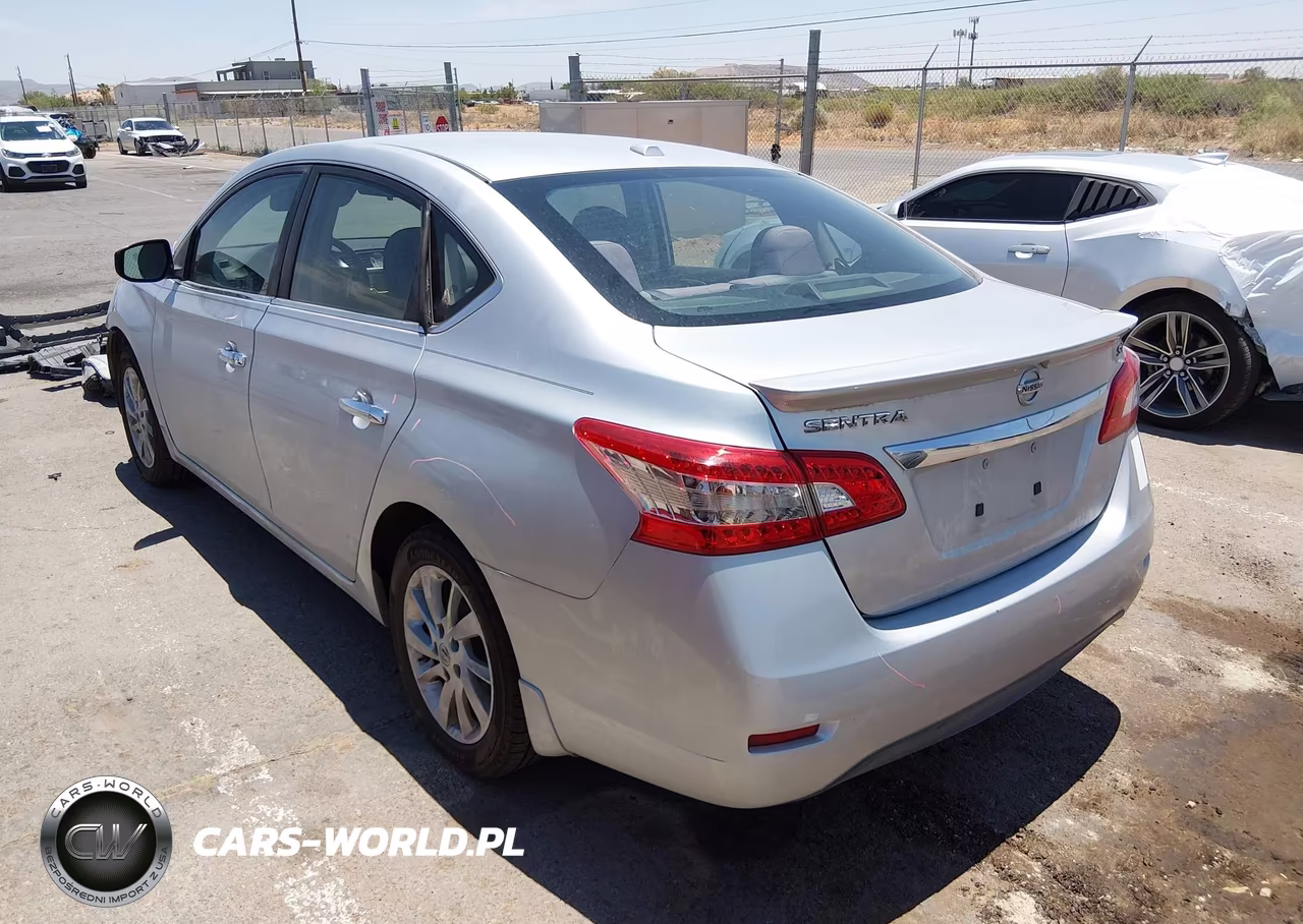 2015 Nissan Sentra Sv VIN:3N1AB7APXFY299677 - 3