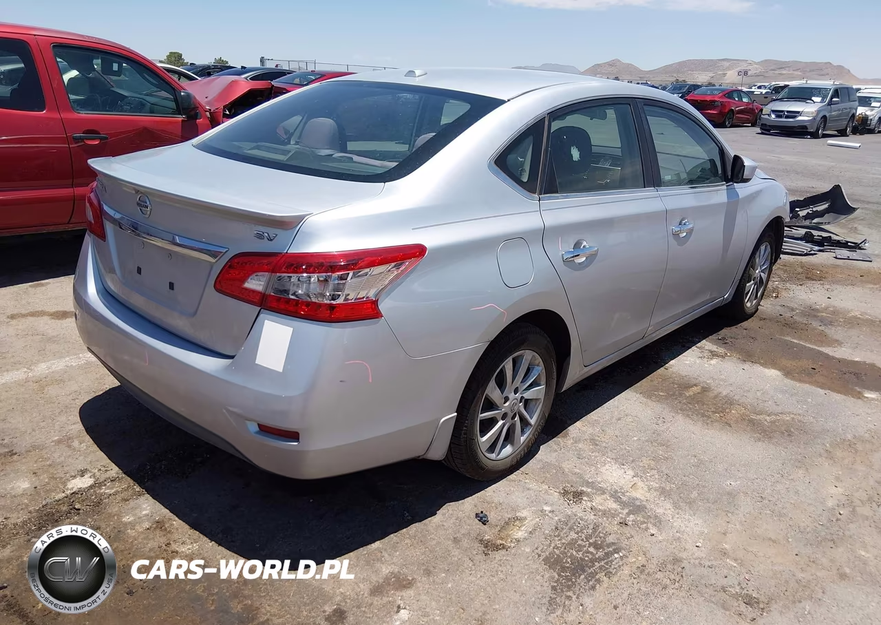 2015 Nissan Sentra Sv VIN:3N1AB7APXFY299677 - 4