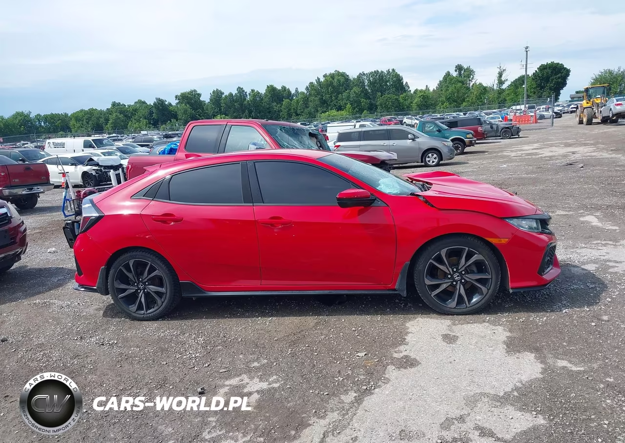 2018 Honda Civic Sport VIN:SHHFK7H41JU237764 - 13