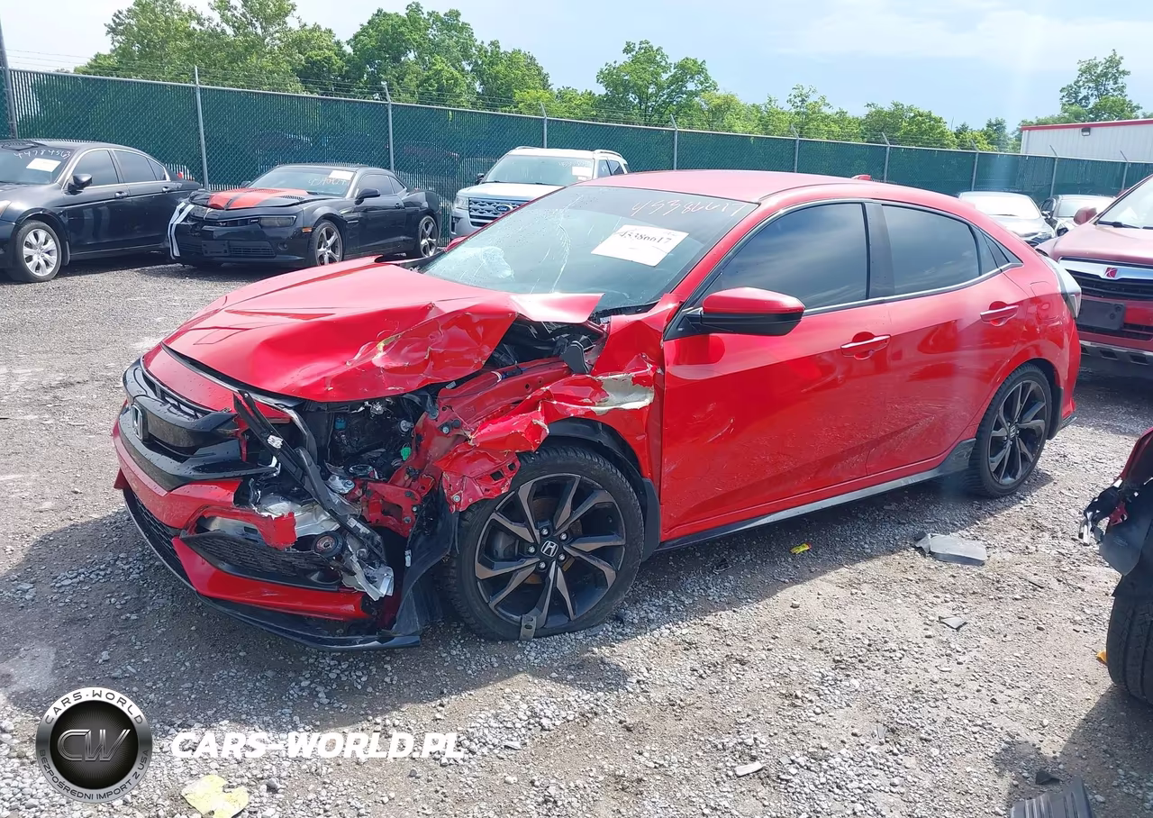 2018 Honda Civic Sport VIN:SHHFK7H41JU237764 - 2