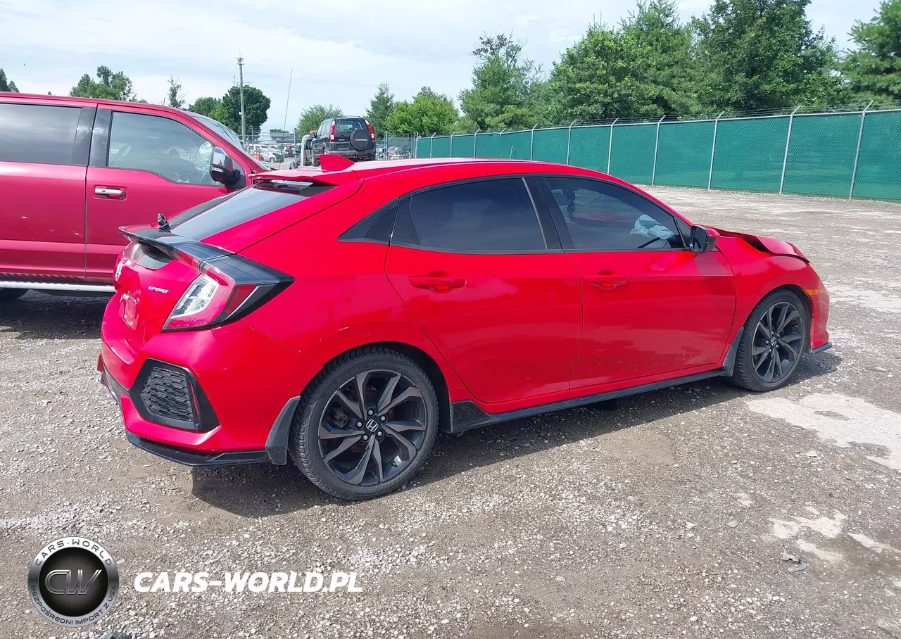 2018 Honda Civic Sport VIN:SHHFK7H41JU237764 - 4