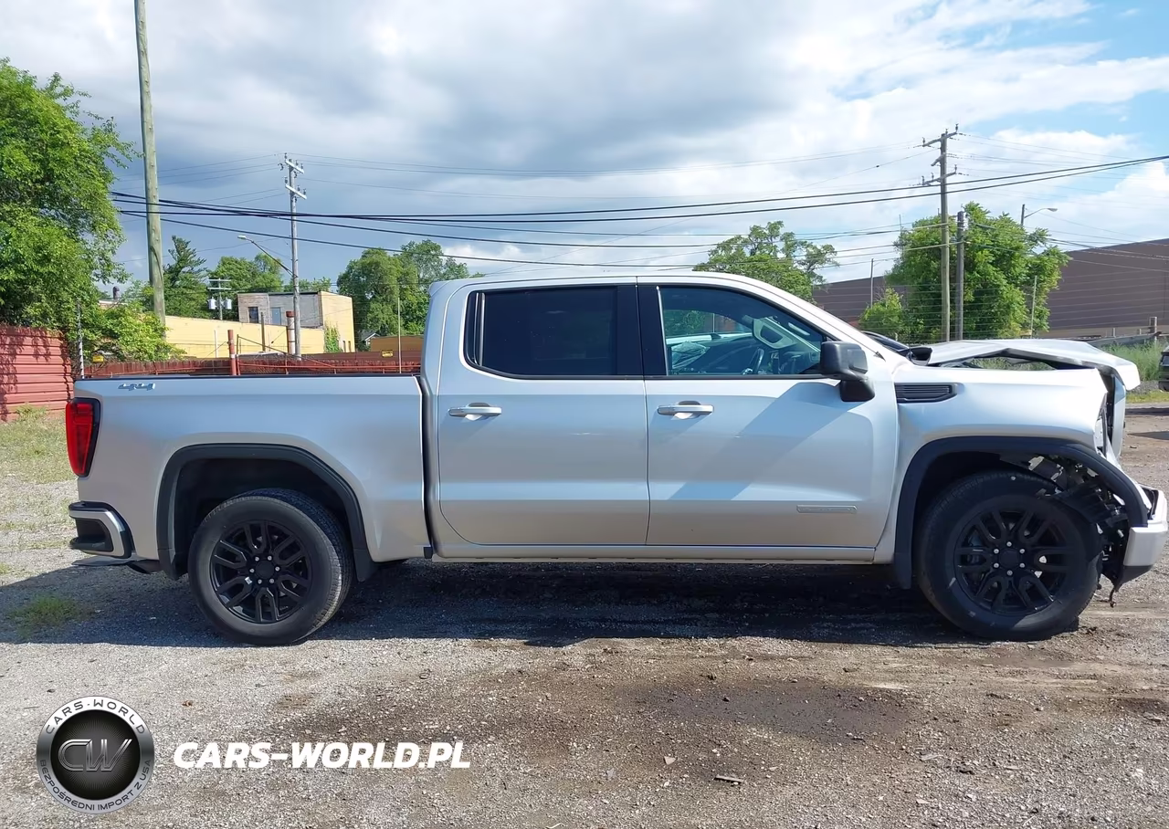 2022 GMC Sierra 1500 Limited 4Wd Short Box Elevation With 3Vl VIN:3GTP9GEK2NG122532 - 13