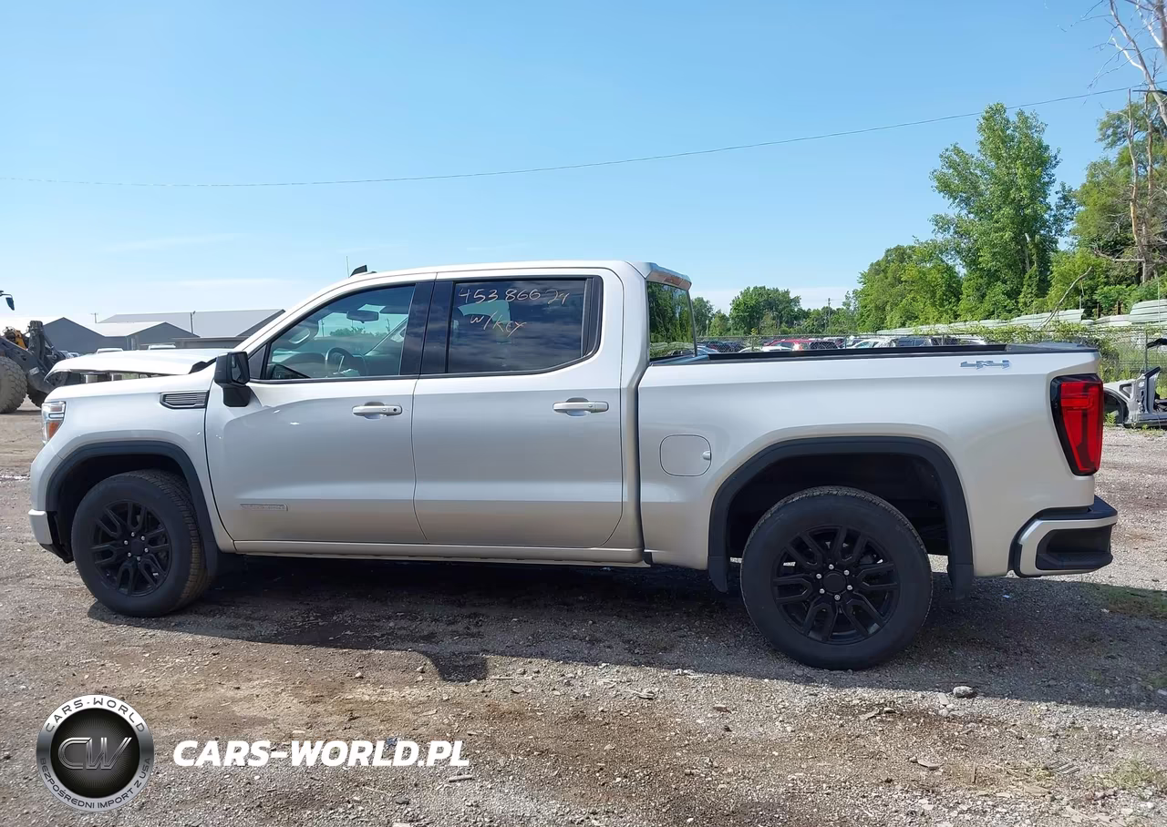 2022 GMC Sierra 1500 Limited 4Wd Short Box Elevation With 3Vl VIN:3GTP9GEK2NG122532 - 14