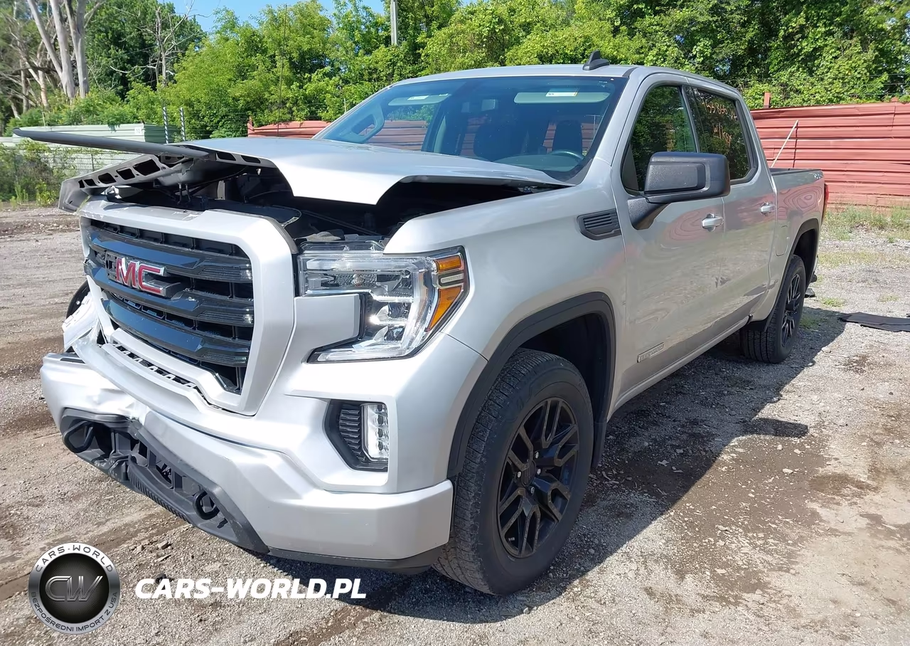 2022 GMC Sierra 1500 Limited 4Wd Short Box Elevation With 3Vl VIN:3GTP9GEK2NG122532 - 2