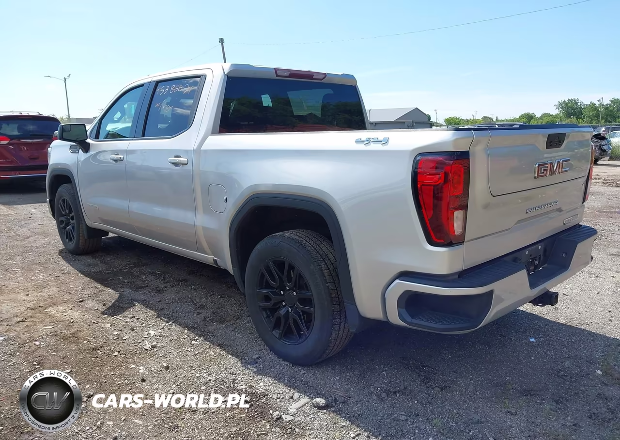 2022 GMC Sierra 1500 Limited 4Wd Short Box Elevation With 3Vl VIN:3GTP9GEK2NG122532 - 3