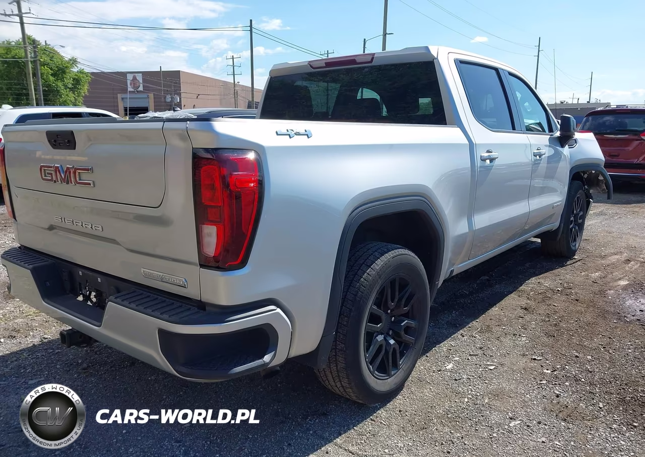 2022 GMC Sierra 1500 Limited 4Wd Short Box Elevation With 3Vl VIN:3GTP9GEK2NG122532 - 4