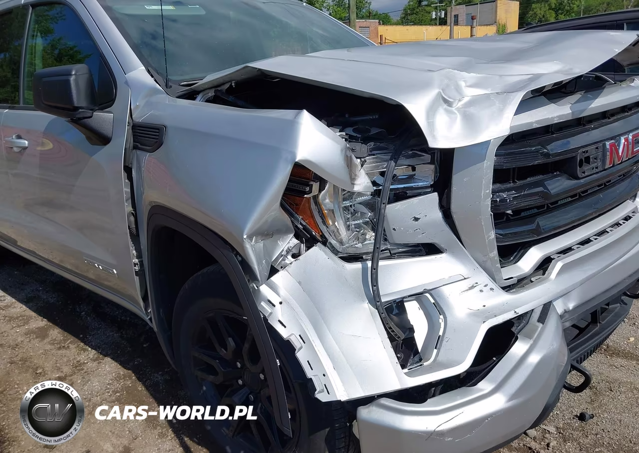 2022 GMC Sierra 1500 Limited 4Wd Short Box Elevation With 3Vl VIN:3GTP9GEK2NG122532 - 6