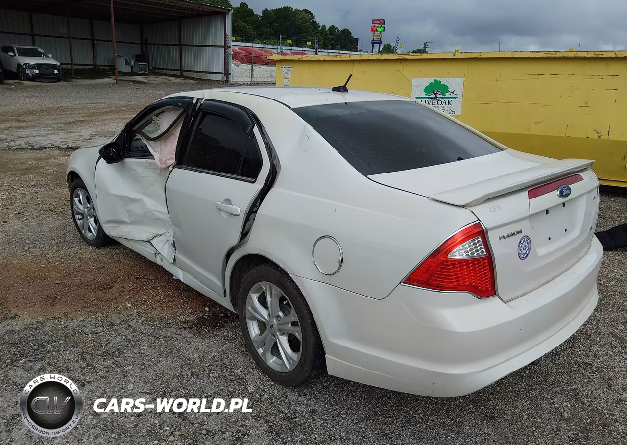 2012 Ford Fusion Se VIN:3FAHP0HA9CR206620 - 3
