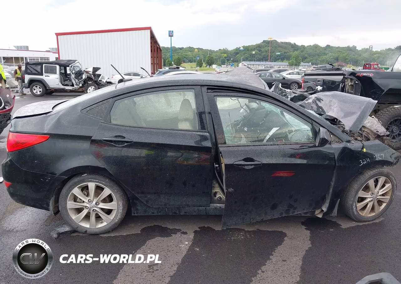 2013 Hyundai Accent Gls VIN:KMHCU4AE7DU307839 - 13