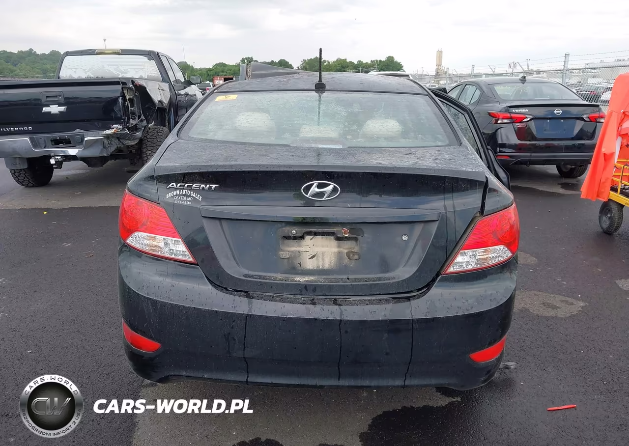 2013 Hyundai Accent Gls VIN:KMHCU4AE7DU307839 - 16