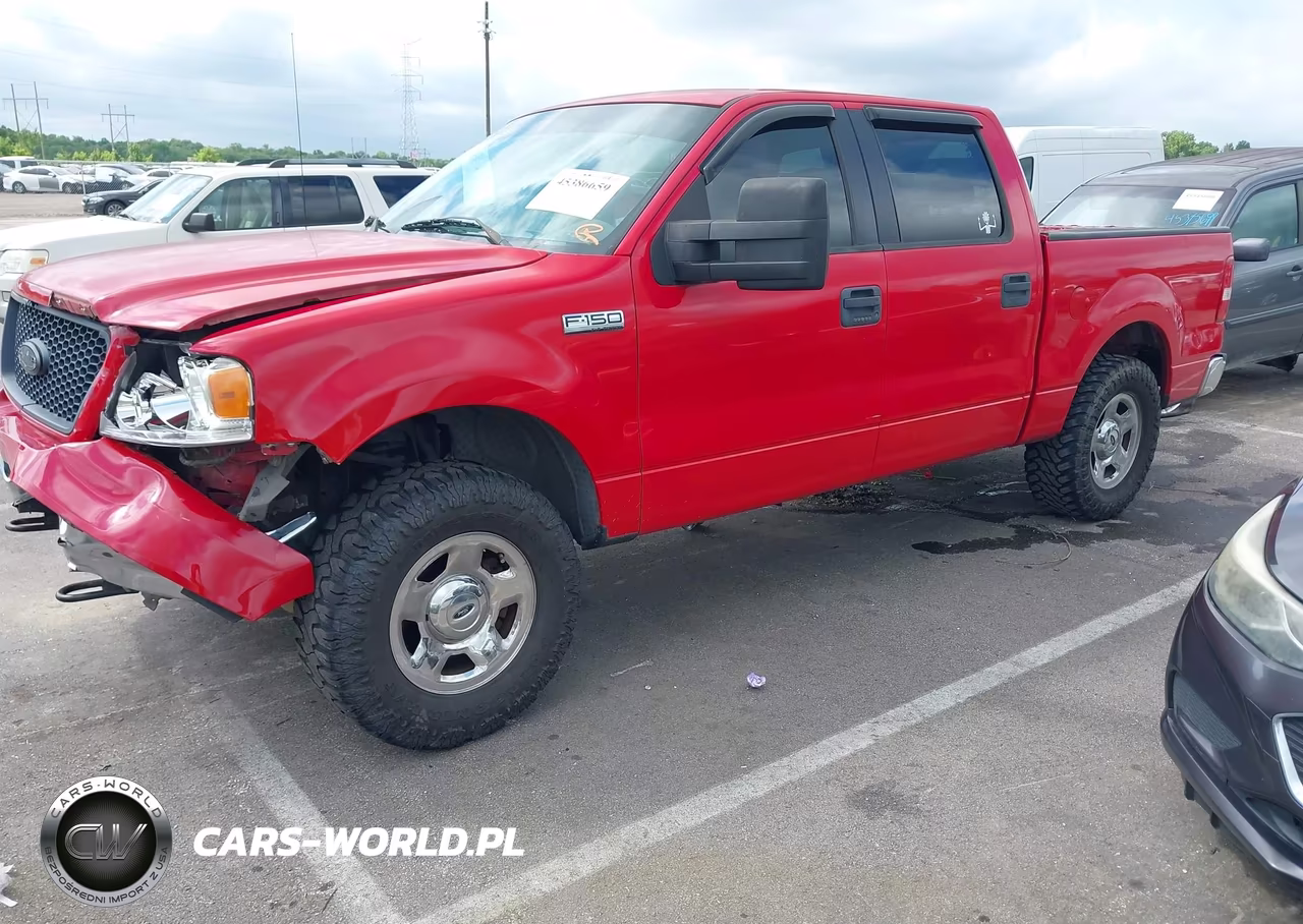2005 Ford F-150 Xlt VIN:1FTRW12W45KE04573 - 2