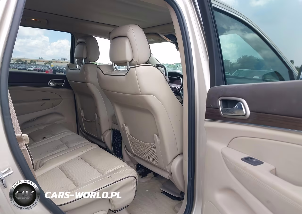 2014 Jeep Grand Cherokee Overland VIN:1C4RJECT7EC276589 - 8