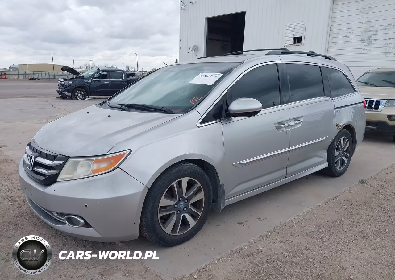 2015 Honda Odyssey Touring-Touring Elite VIN:5FNRL5H94FB003833 - 2