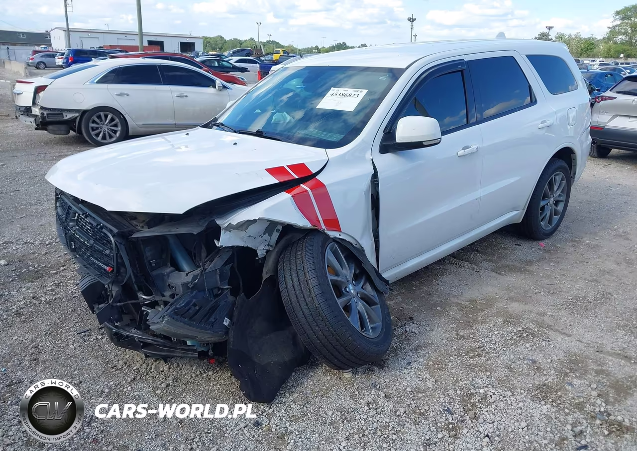 2017 Dodge Durango Gt Awd VIN:1C4RDJDG9HC870218 - 2