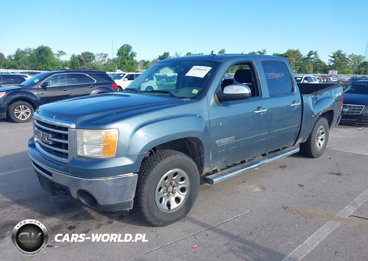 2013 GMC Sierra 1500 Sl VIN:3GTP2UEA8DG336806 - 2
