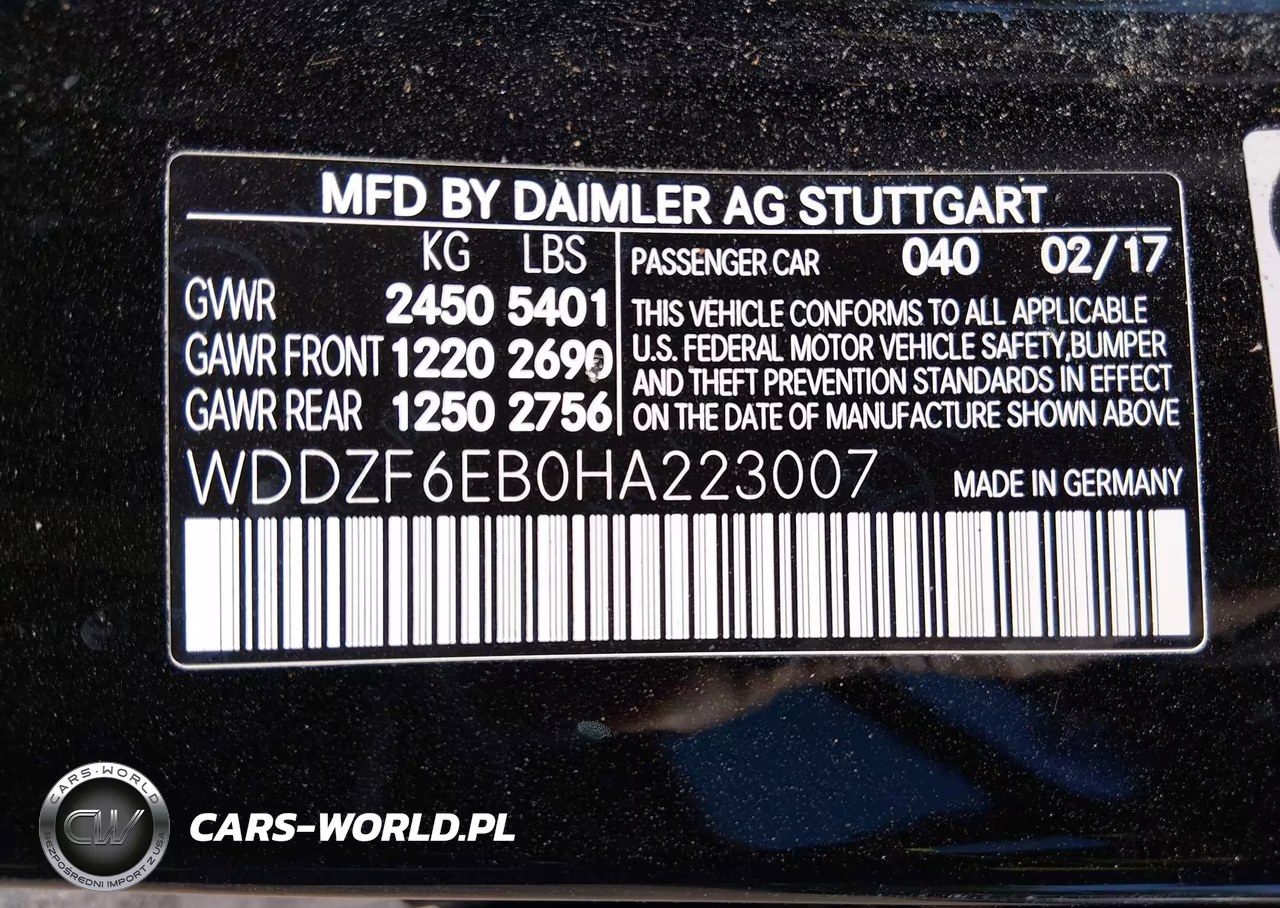 2017 Mercedes-Benz Amg E 43 4Matic VIN:WDDZF6EB0HA223007 - 9