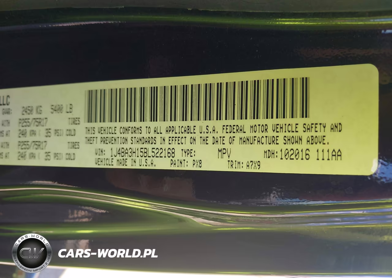 2011 Jeep Wrangler Unlimited Sport VIN:1J4BA3H15BL522168 - 9