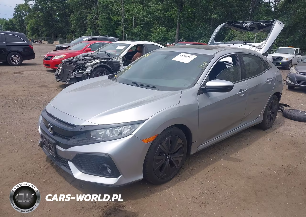 2017 Honda Civic Ex VIN:SHHFK7H51HU412193 - 2