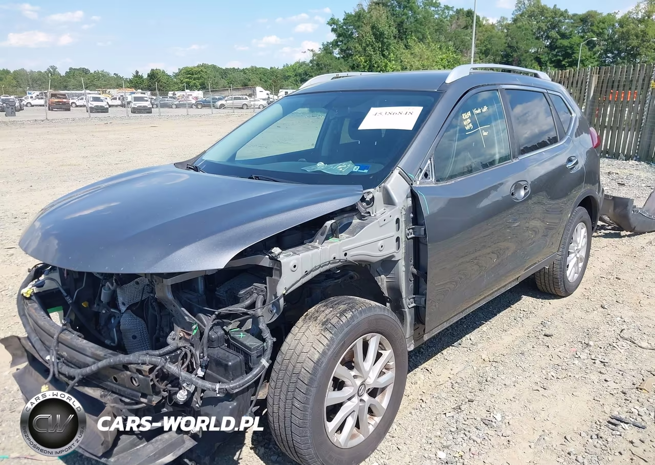 2018 Nissan Rogue Sv VIN:KNMAT2MV6JP536845 - 2