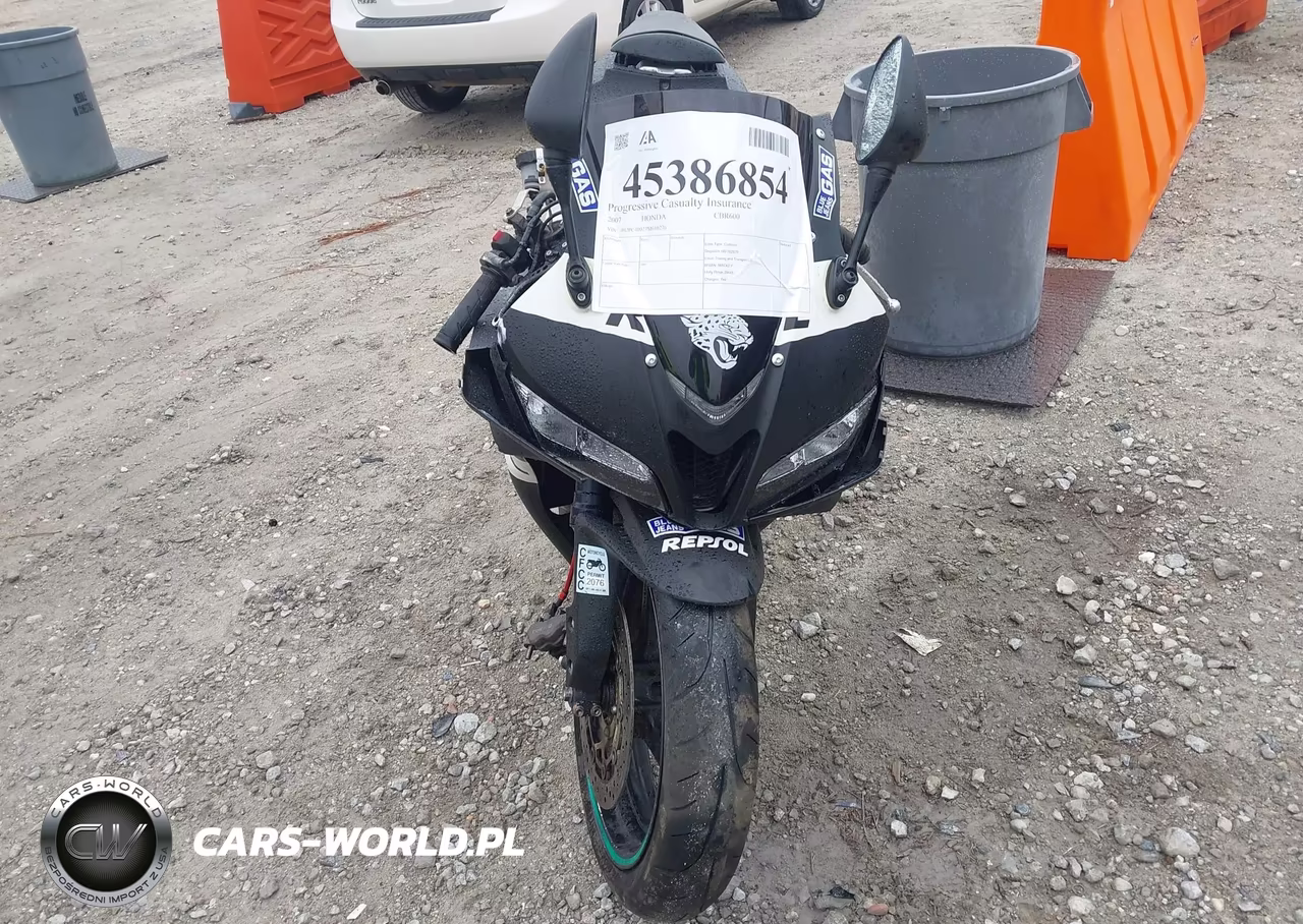 2007 Honda Cbr600 Rr VIN:JH2PC40027M010276 - 5