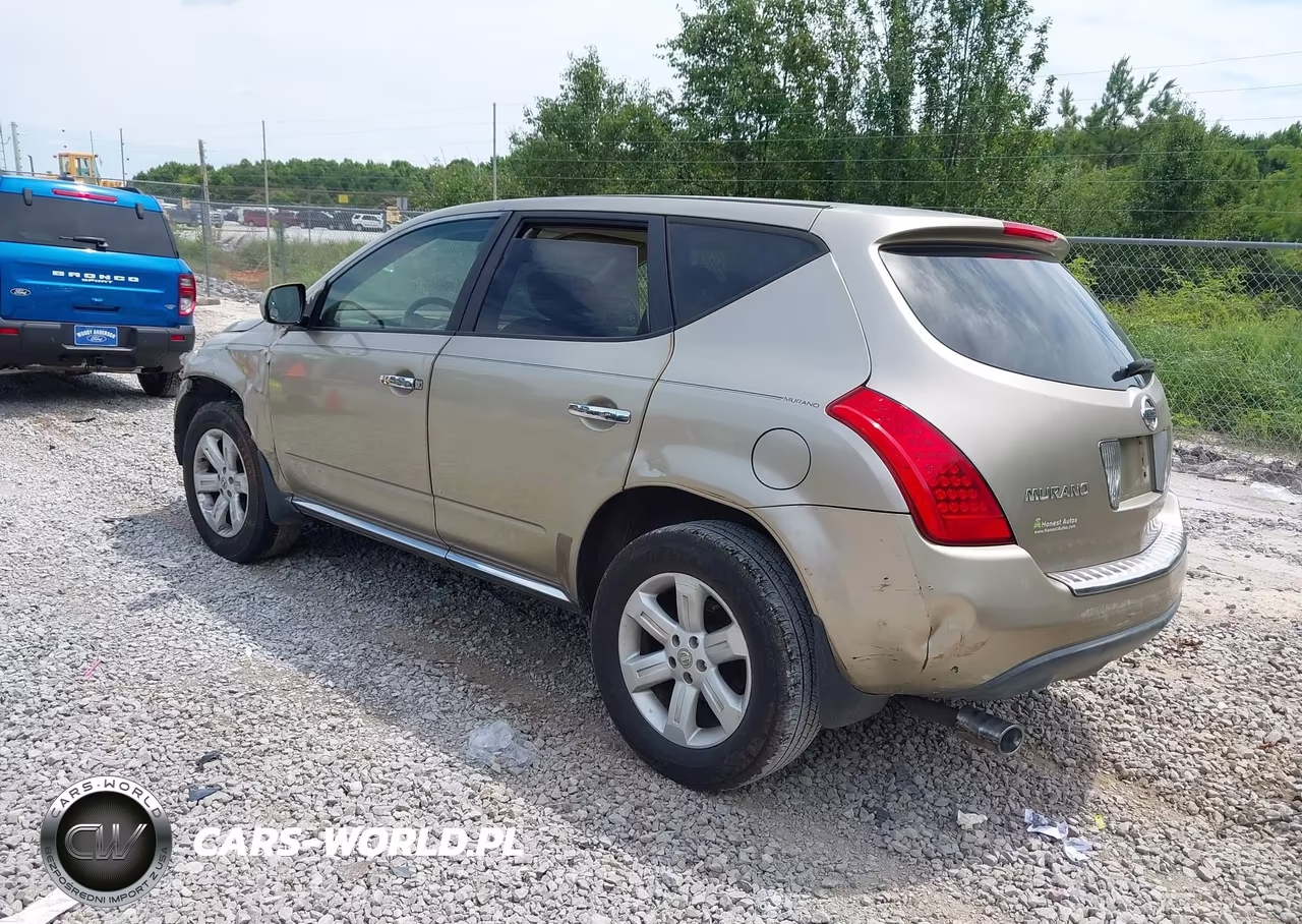 2007 Nissan Murano Sl VIN:JN8AZ08T27W531849 - 3