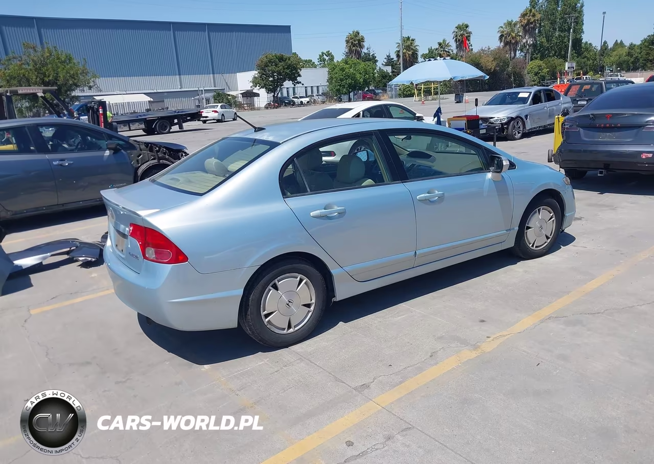 2008 Honda Civic Hybrid VIN:JHMFA36298S011112 - 4