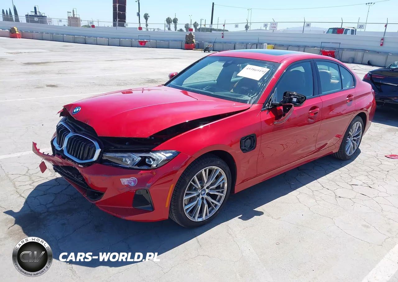2023 BMW 330E VIN:3MW39FF01P8D01595 - 2