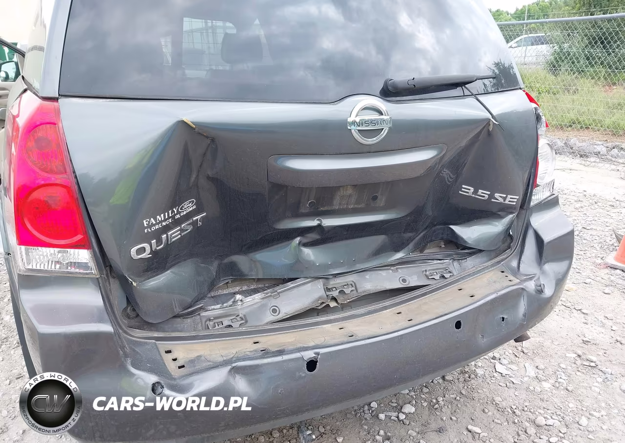 2006 Nissan Quest 3.5 Se VIN:5N1BV28UX6N117704 - 6