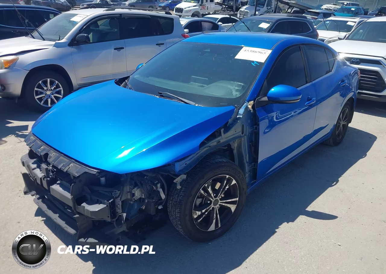 2020 Nissan Sentra Sv Xtronic Cvt VIN:3N1AB8CV9LY205351 - 2