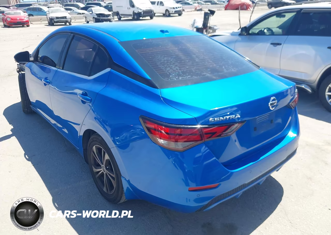 2020 Nissan Sentra Sv Xtronic Cvt VIN:3N1AB8CV9LY205351 - 3