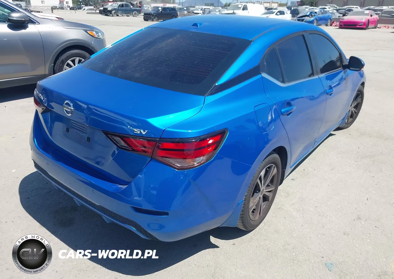 2020 Nissan Sentra Sv Xtronic Cvt VIN:3N1AB8CV9LY205351 - 4