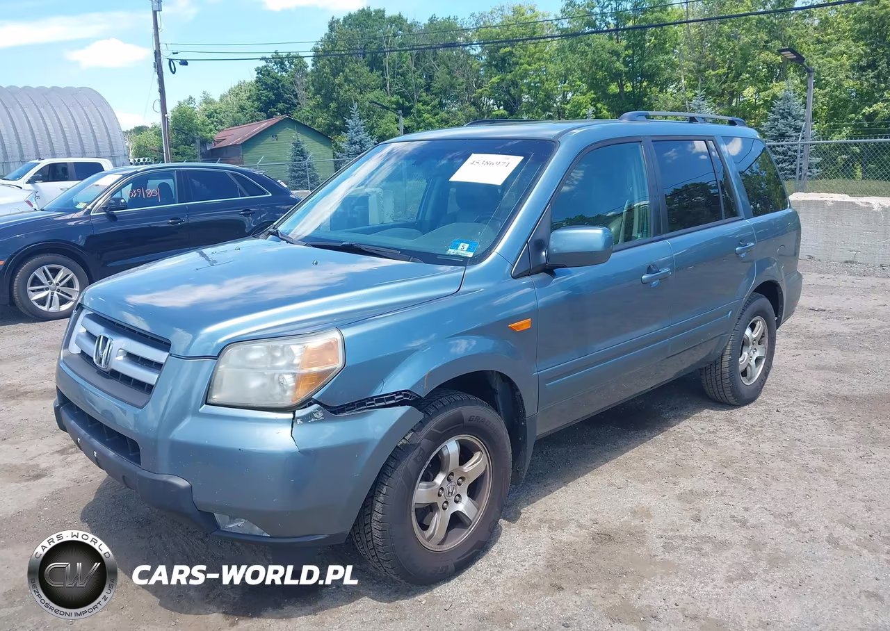 2006 Honda Pilot Ex VIN:2HKYF186X6H540032 - 2