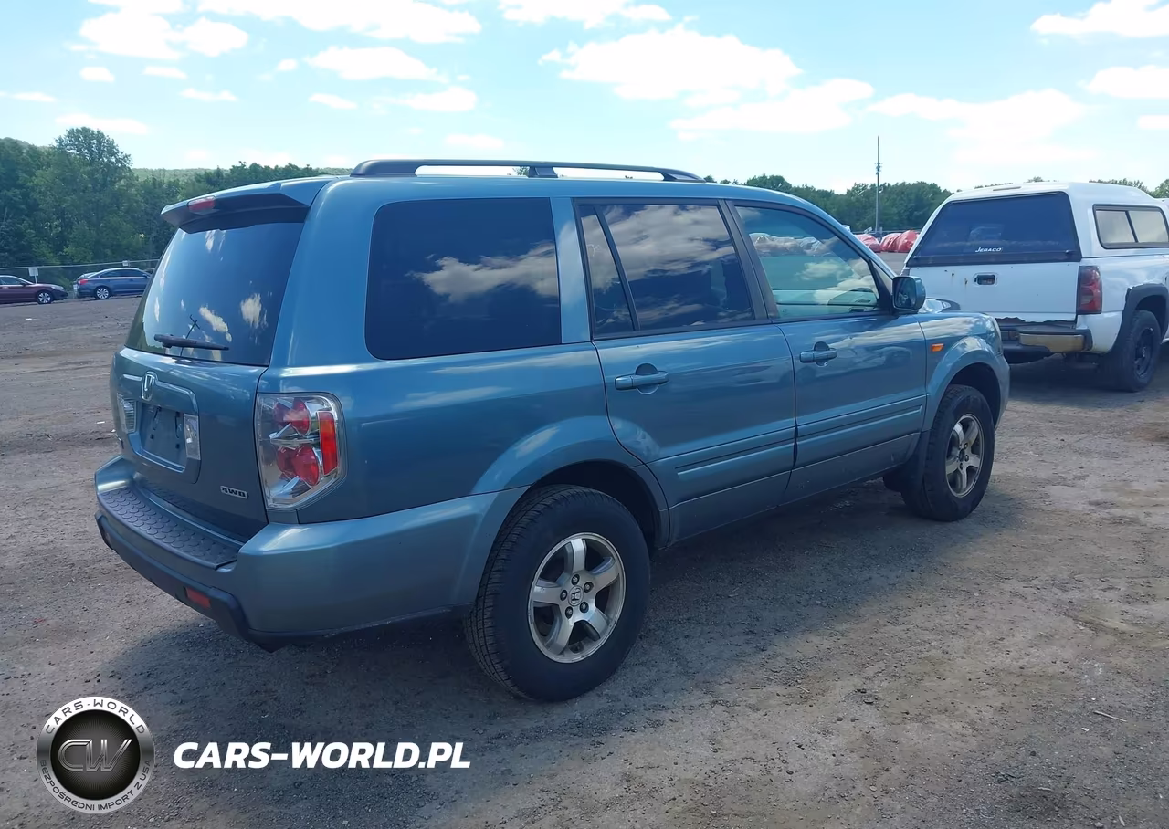 2006 Honda Pilot Ex VIN:2HKYF186X6H540032 - 4