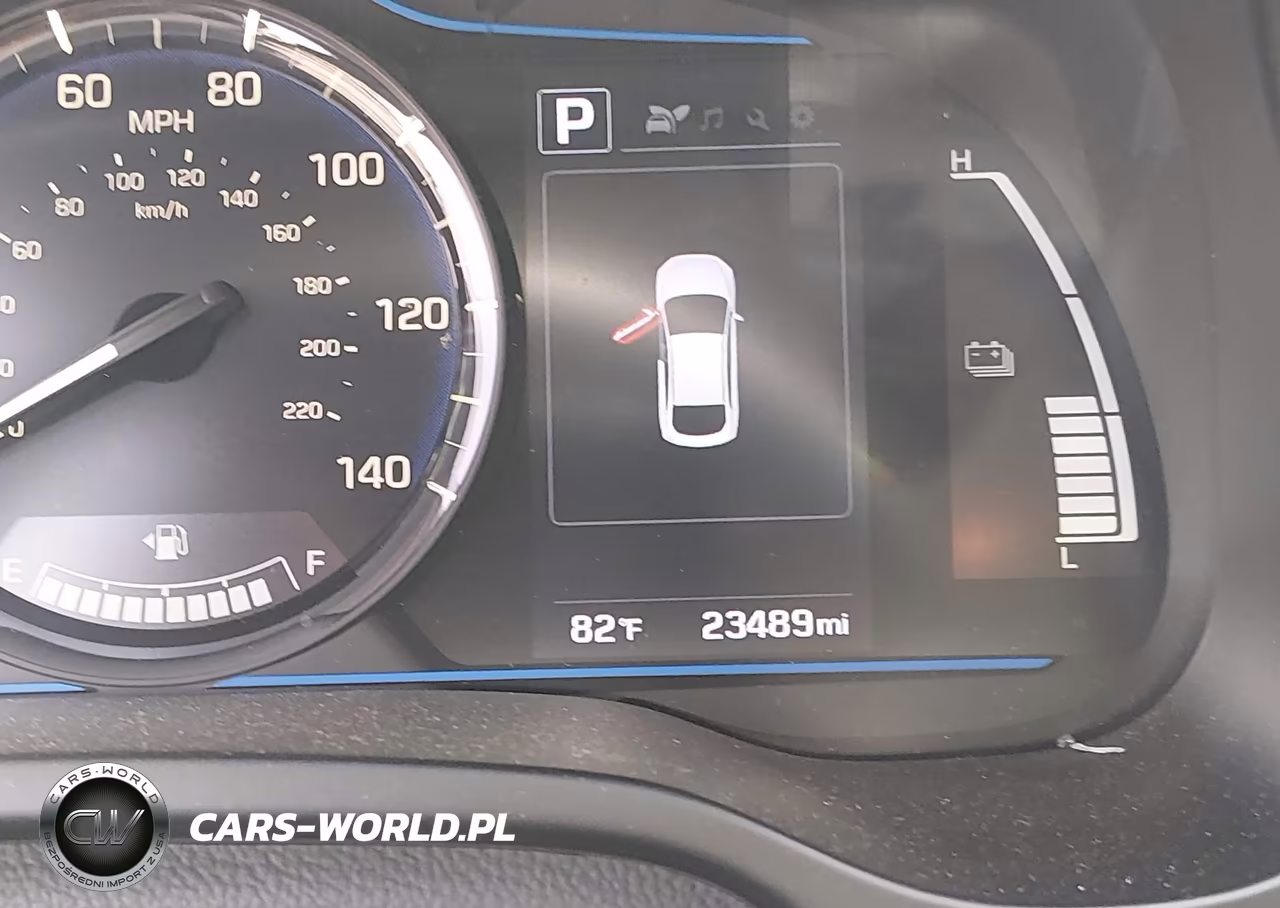 2019 Hyundai Ioniq Hybrid Blue VIN:KMHC65LC3KU107663 - 16
