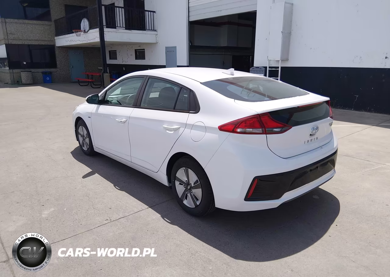 2019 Hyundai Ioniq Hybrid Blue VIN:KMHC65LC3KU107663 - 3