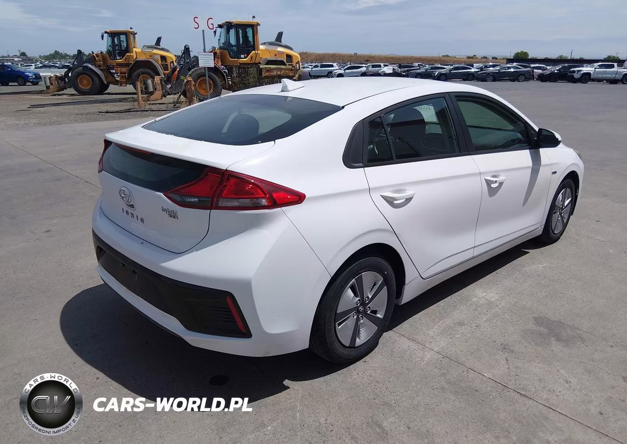 2019 Hyundai Ioniq Hybrid Blue VIN:KMHC65LC3KU107663 - 4