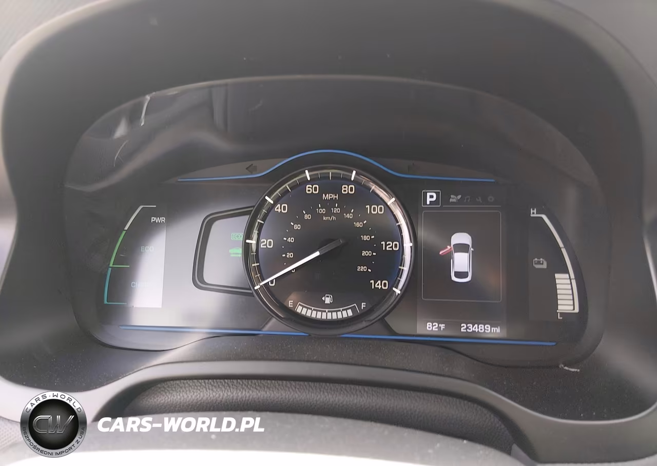 2019 Hyundai Ioniq Hybrid Blue VIN:KMHC65LC3KU107663 - 7